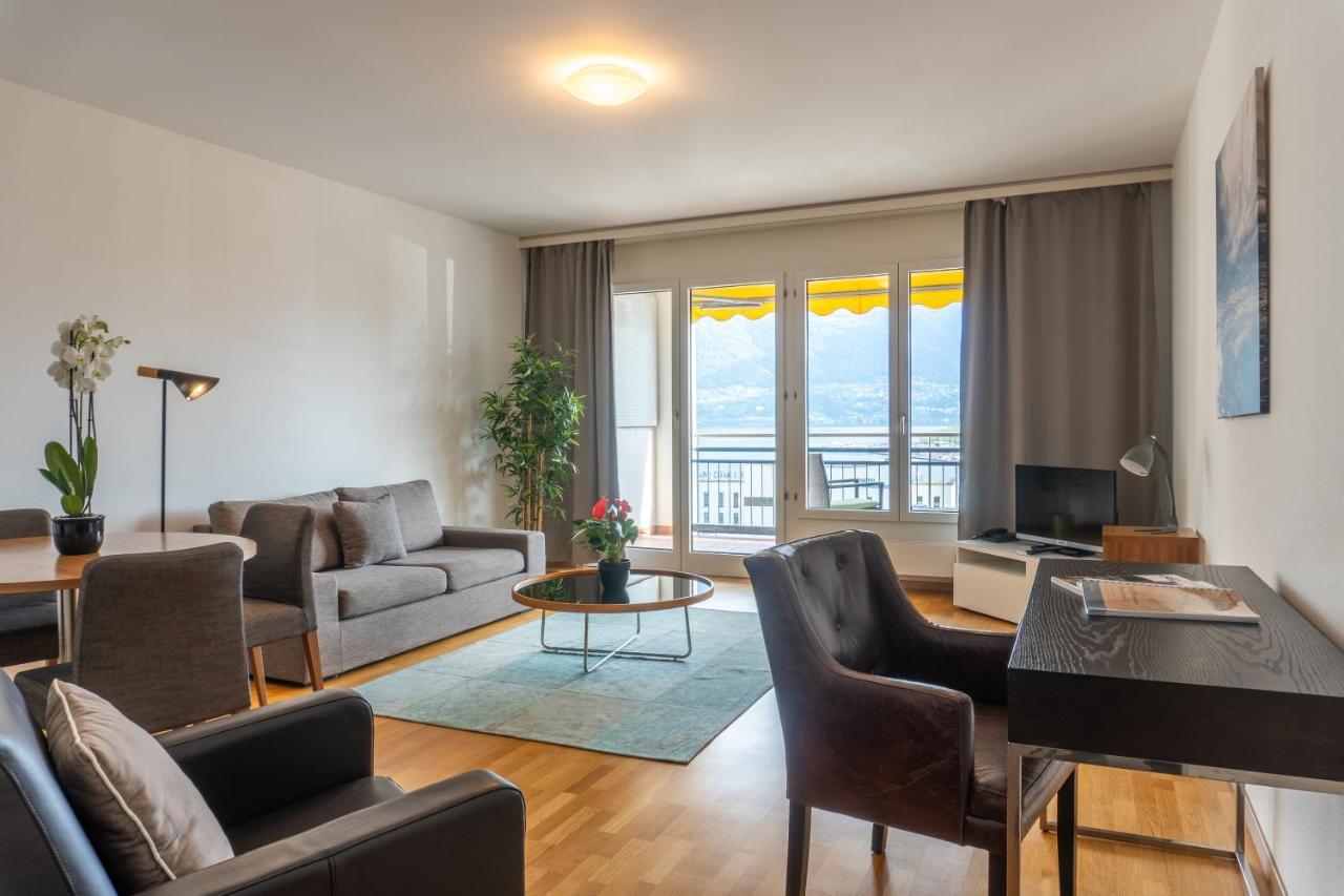Muralto Tertianum Residenza Al Parco Appartements & Restaurant מראה חיצוני תמונה